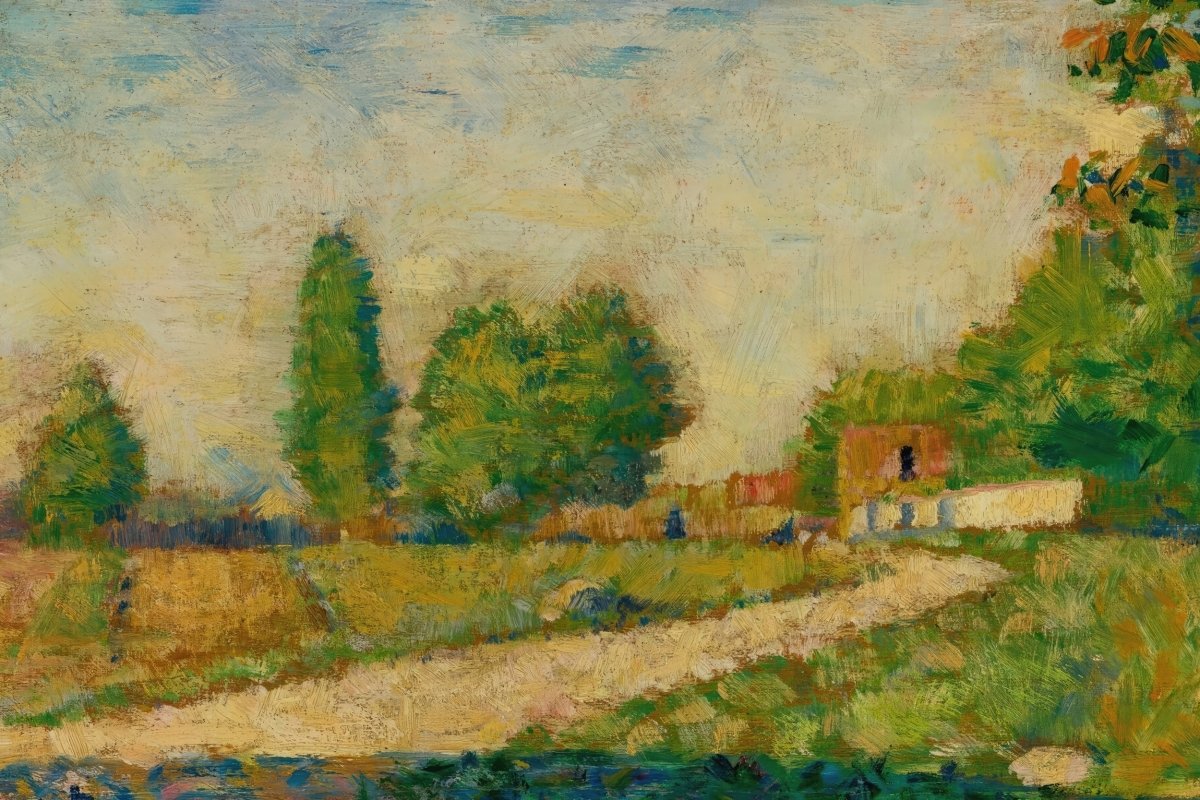 Au Bord du Village | Georges Seurat | Ave Legato Art Prints