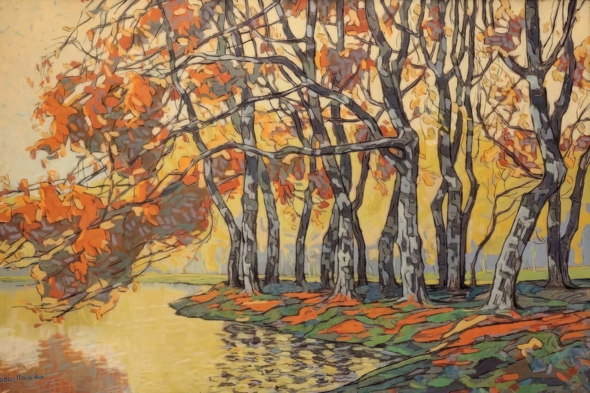 Autumn, 1930 | Eugène Brouillard | Ave Legato Art Prints