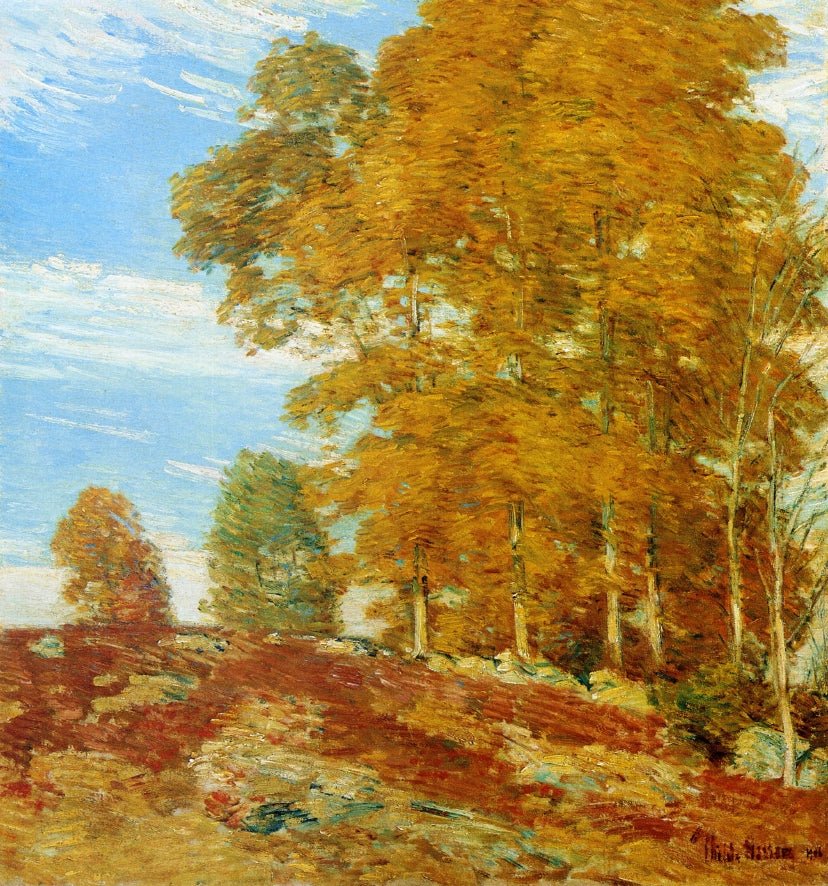 Autumn Hilltop | Childe Hassam | Ave Legato Art Prints