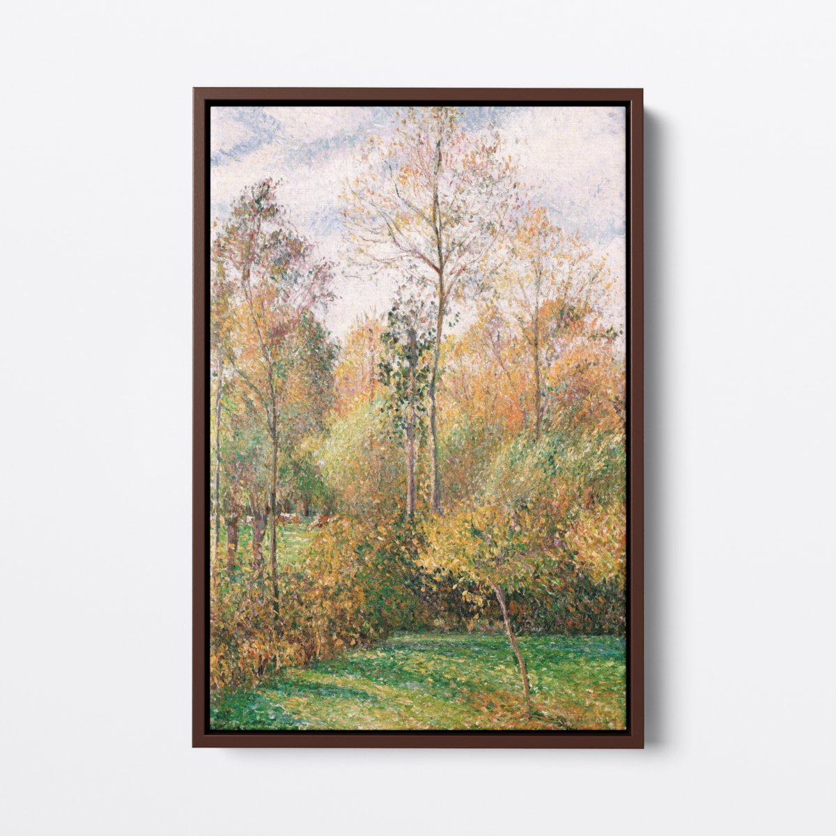 Autumn in Eragny | Camille Pissarro | Ave Legato | Canvas Art Prints | Vintage Artwork