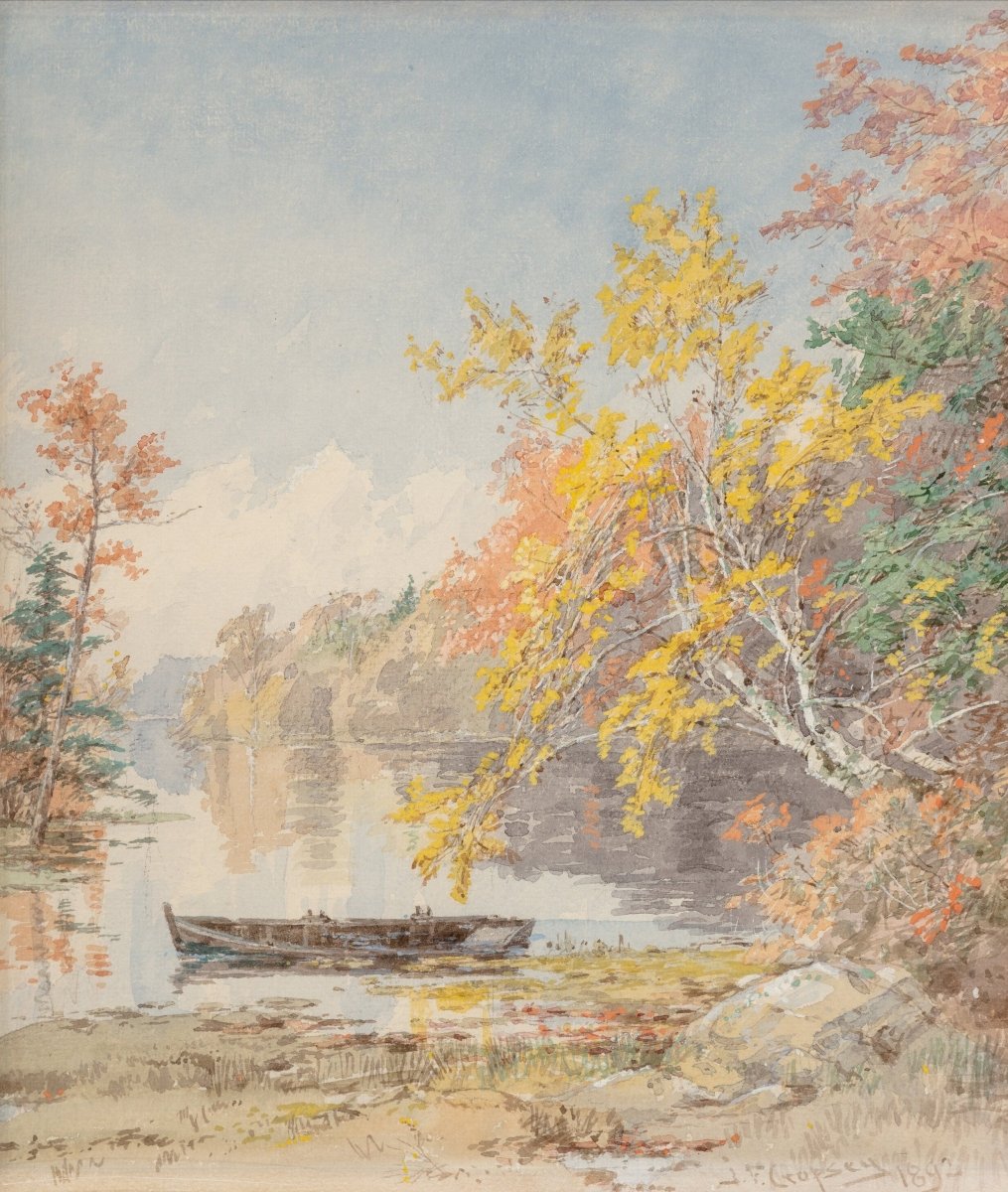 Autumn on the Lake | Jasper Cropsey | Ave Legato Art Prints