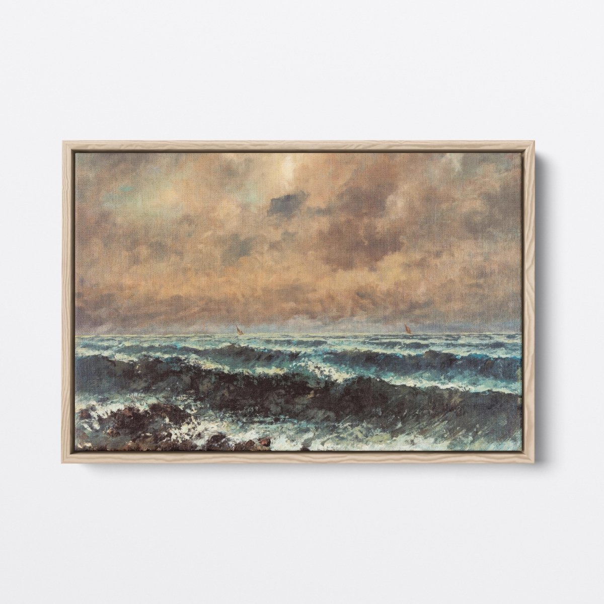 Autumn Sea | Gustave Courbet | Ave Legato Art Prints