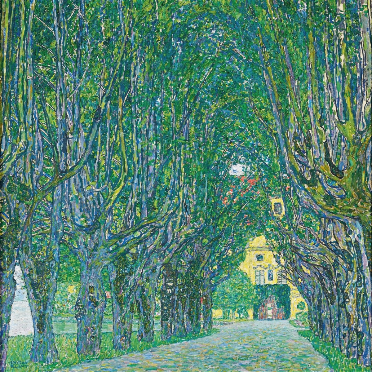 Avenue in the Park of Schloss Kammer | Gustav Klimt | Ave Legato Art Prints