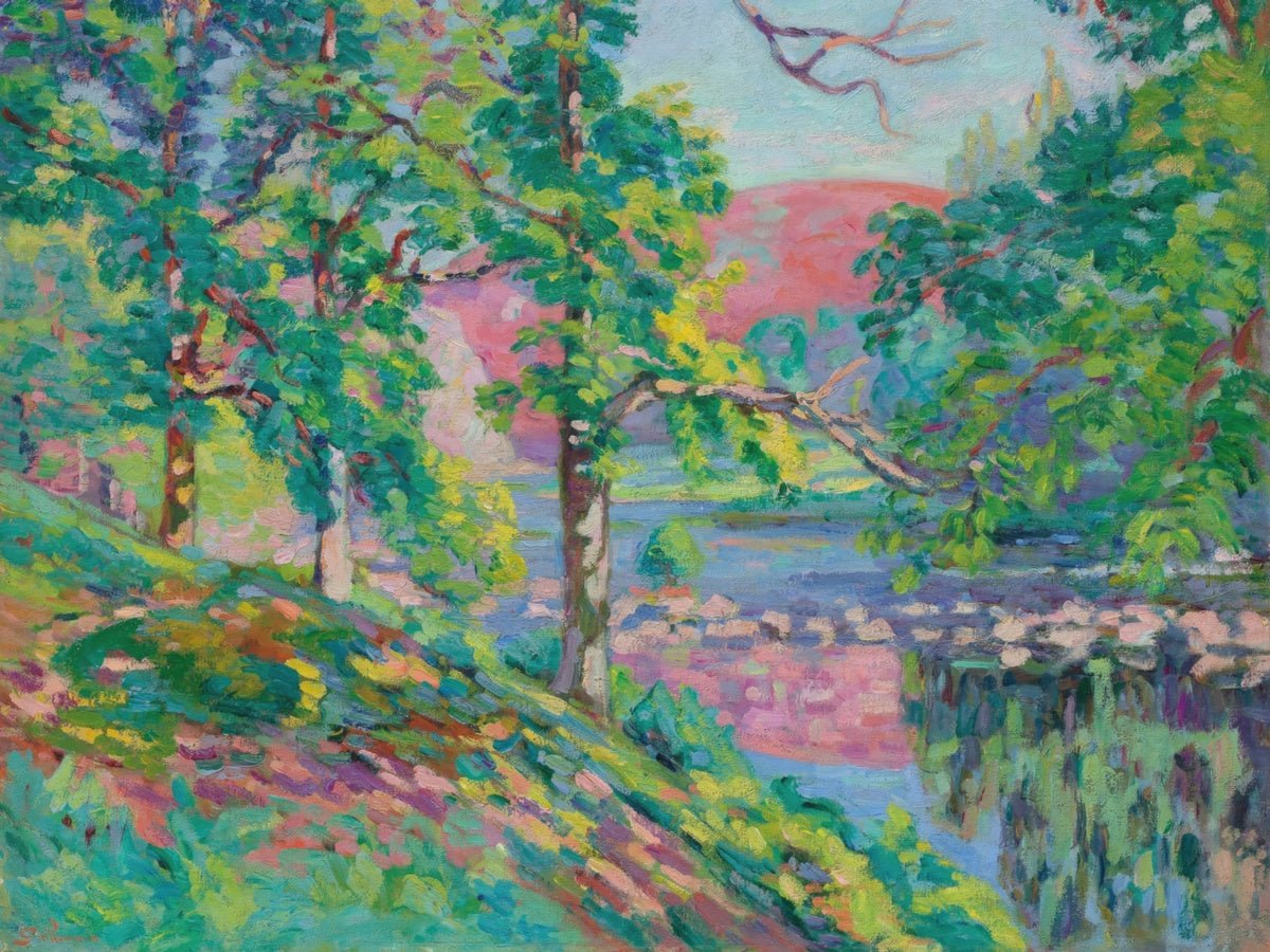 Banks of the River Creuse | Armand Guillaumin | Ave Legato Art Prints