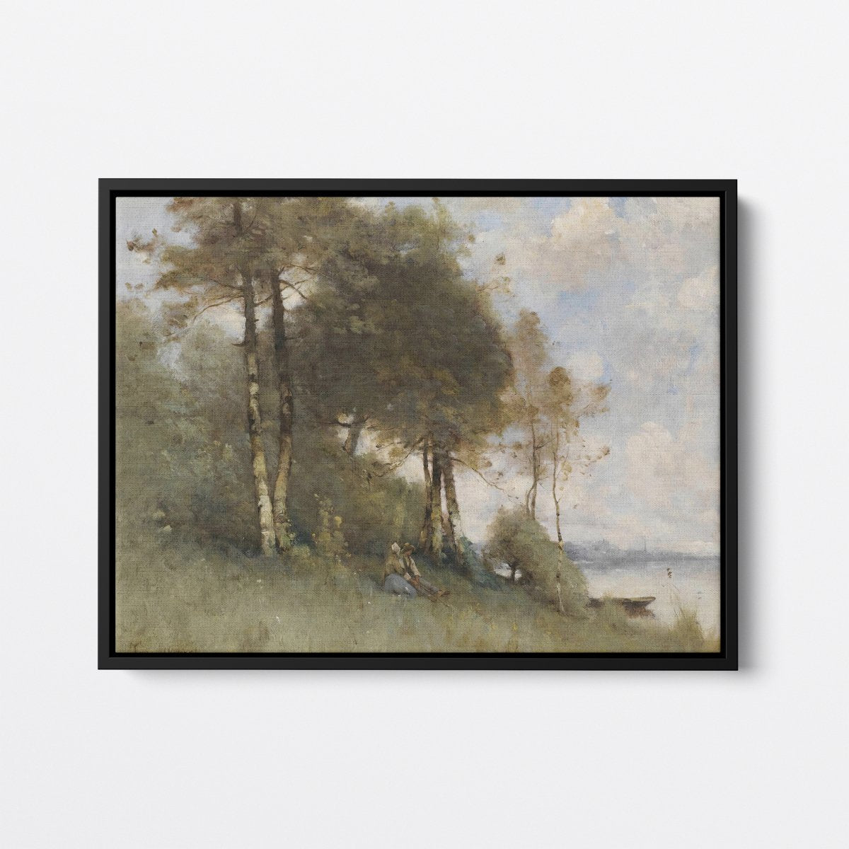 Banks of the Seine at Mantes | Paul Trouillebert | Ave Legato Art Prints