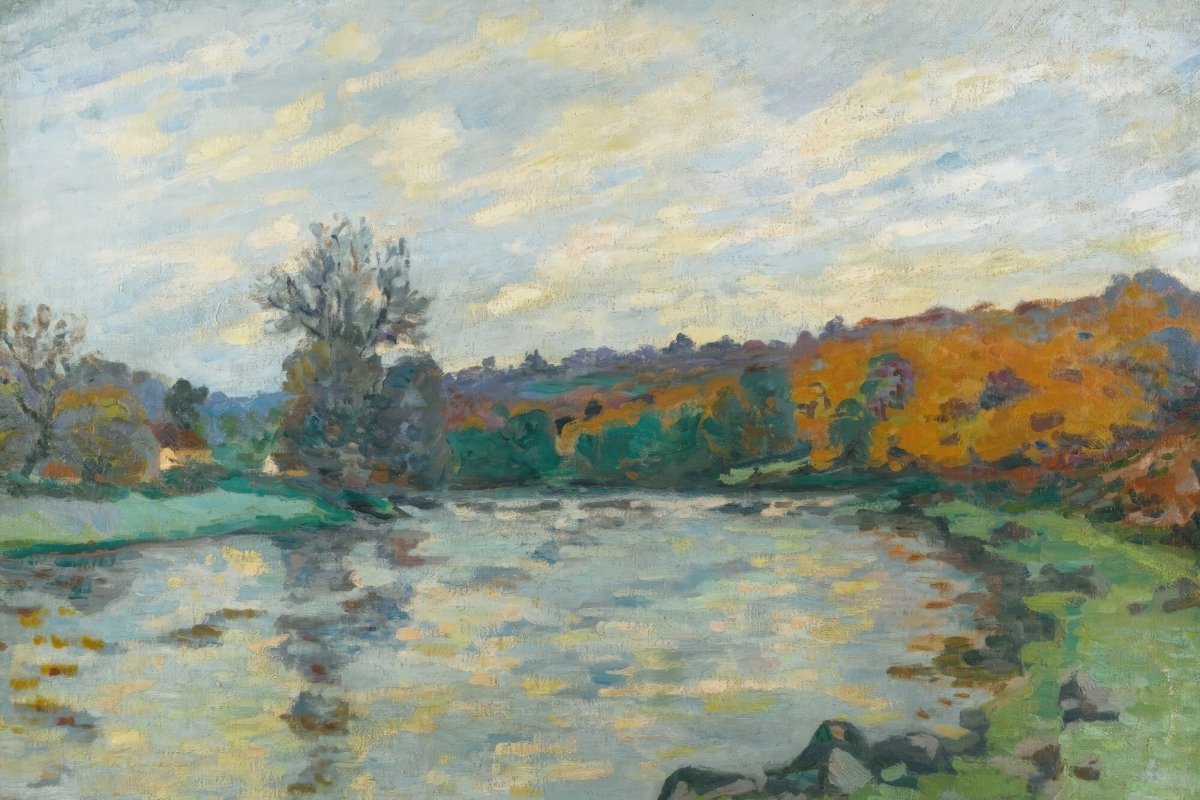 Barrage de Genetin, Crozant | Armand Guillaumin | Ave Legato Art Prints