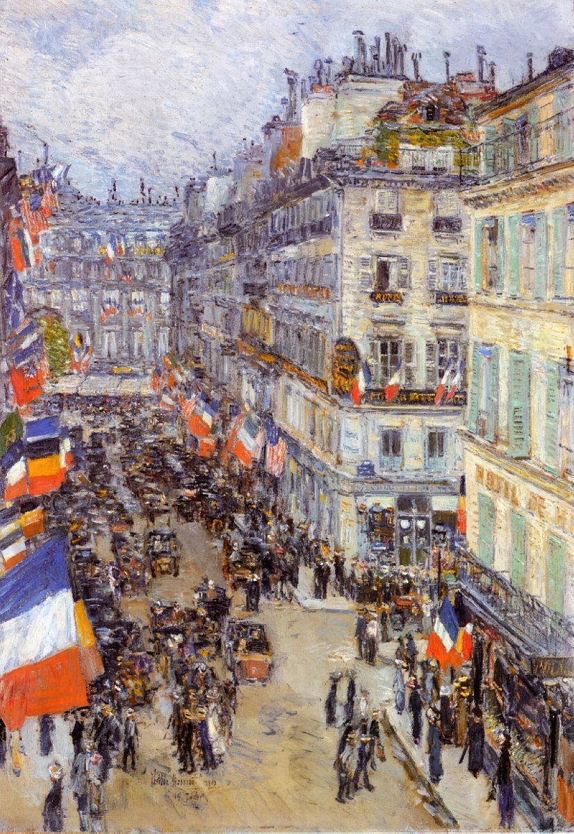 Bastille Day | Childe Hassam | Ave Legato Art Prints