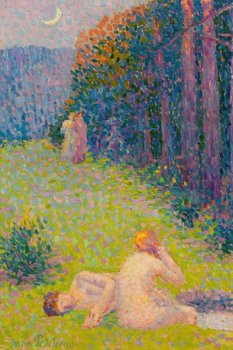 Bathers in a Summer Landscape | Hippolyte Petitjean | Ave Legato Art Prints