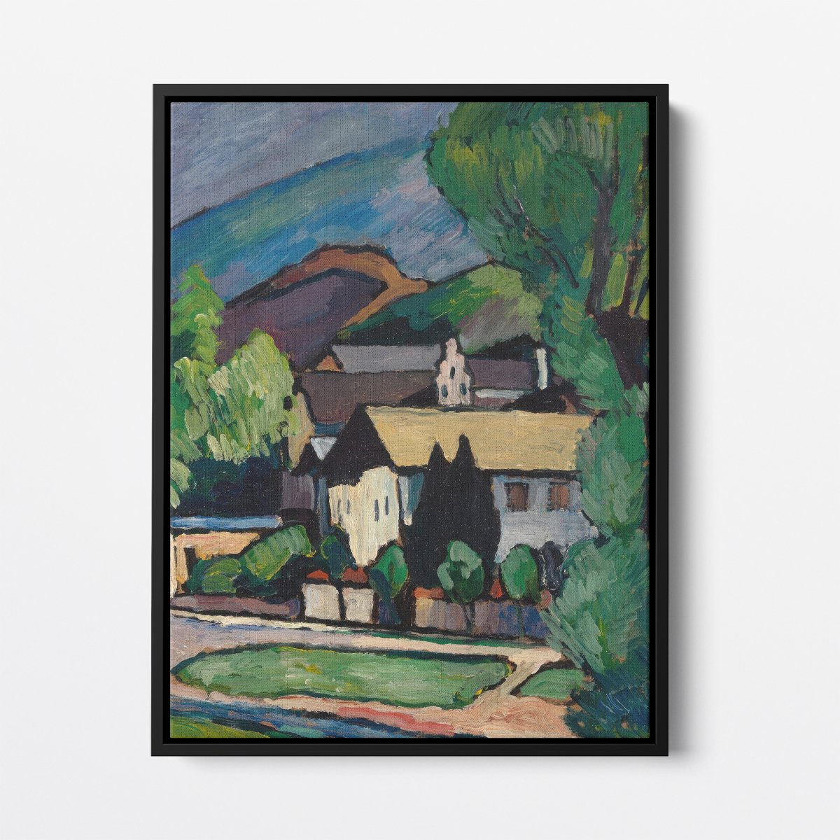 Bavarian Village Houses | Alexander Kanoldt | Ave Legato Art Prints