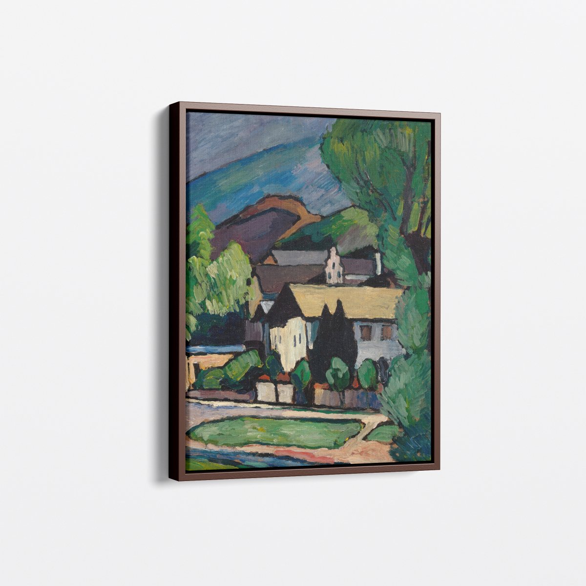 Bavarian Village Houses | Alexander Kanoldt | Ave Legato Art Prints