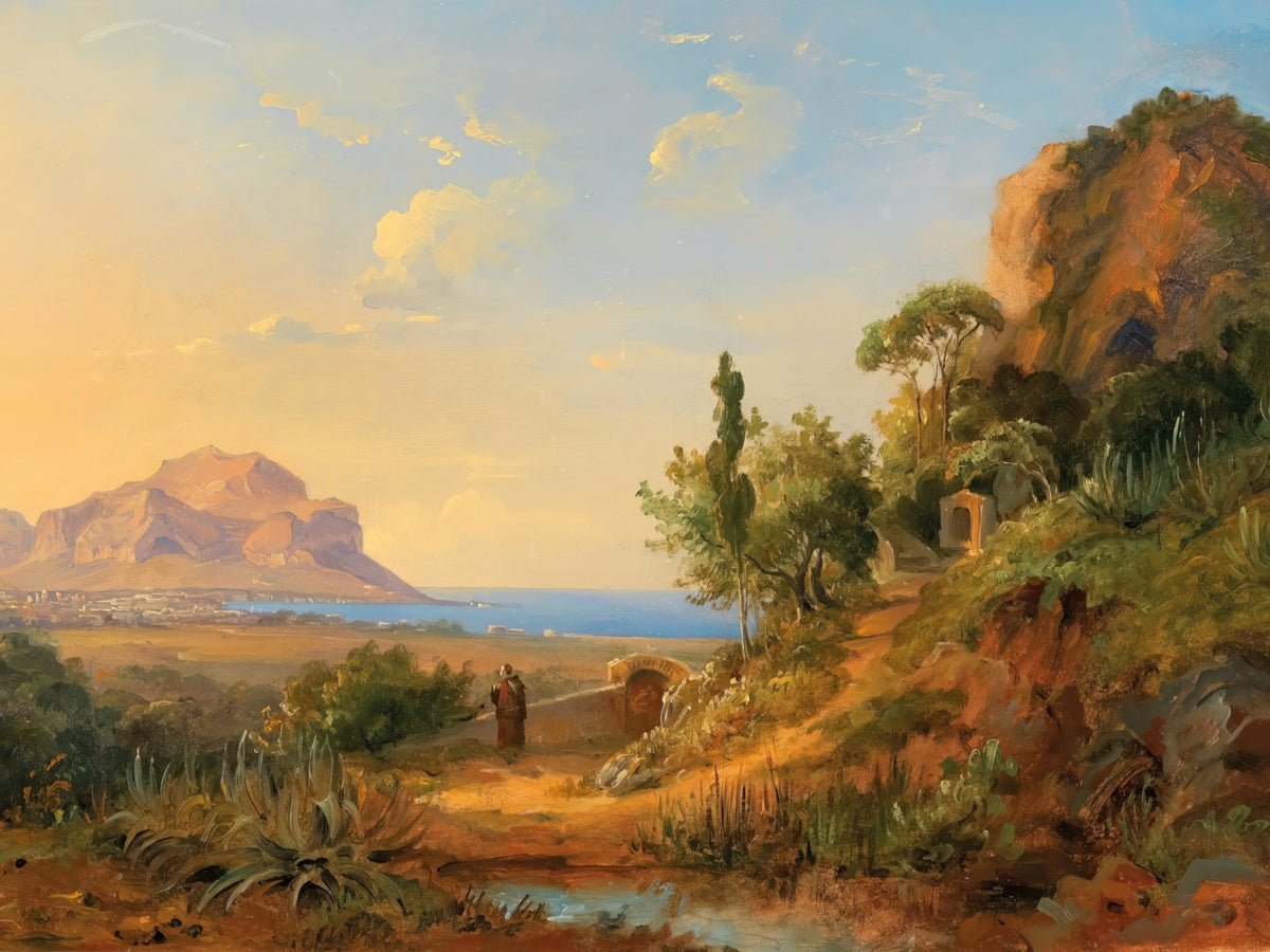 Bay of Palermo | Carl Morgenstern | Ave Legato Art Prints