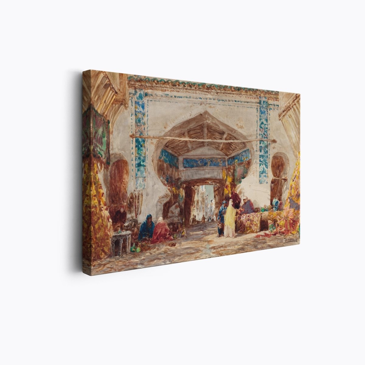 Bazaar in Constantinople | Félix Ziem | Ave Legato Art Prints