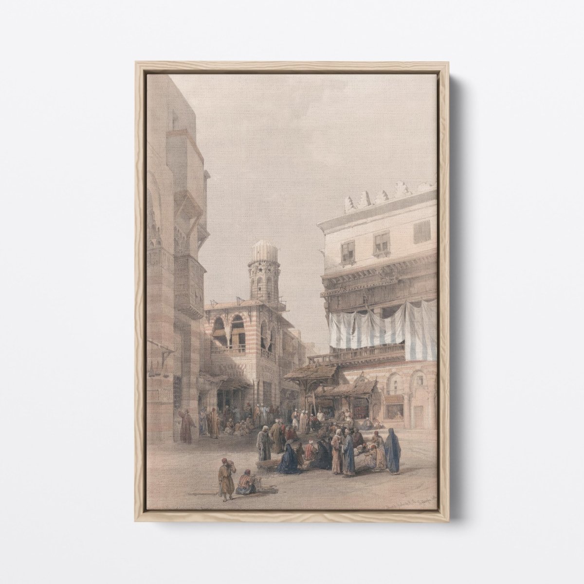 Bazaar of the Coppersmiths, Cairo | David Roberts | Ave Legato Art Prints