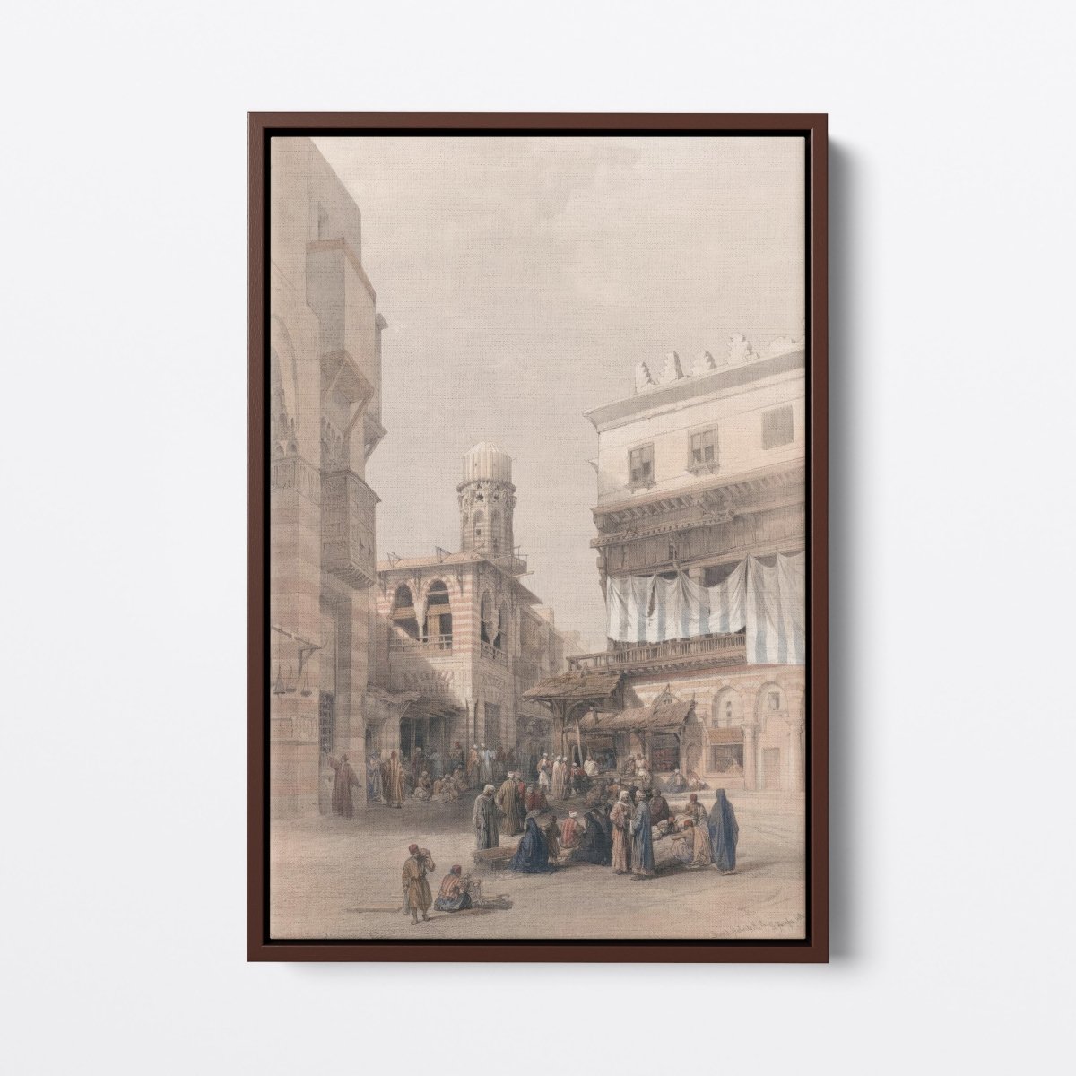 Bazaar of the Coppersmiths, Cairo | David Roberts | Ave Legato Art Prints