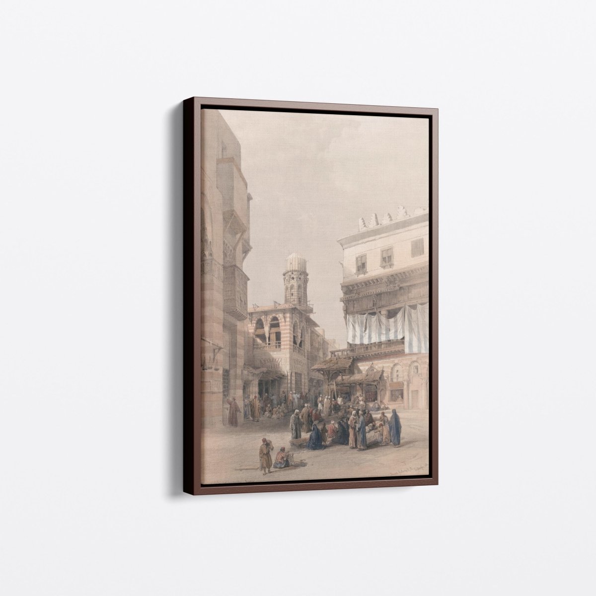 Bazaar of the Coppersmiths, Cairo | David Roberts | Ave Legato Art Prints