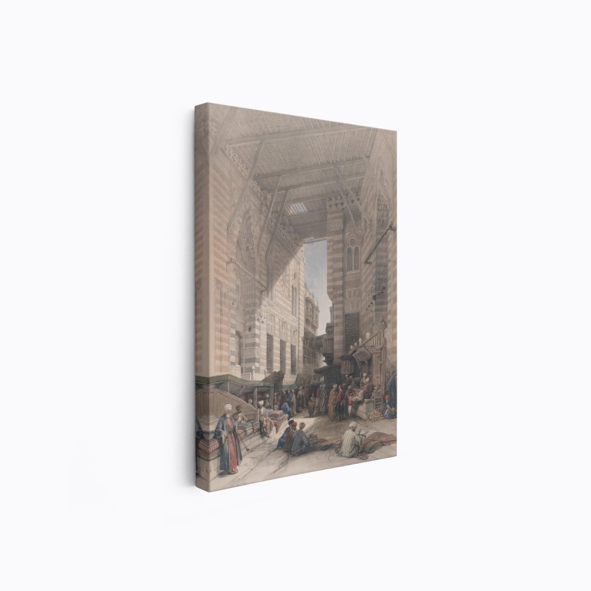 Bazaar of the Silk Mercers, Cairo | David Roberts | Ave Legato Art Prints