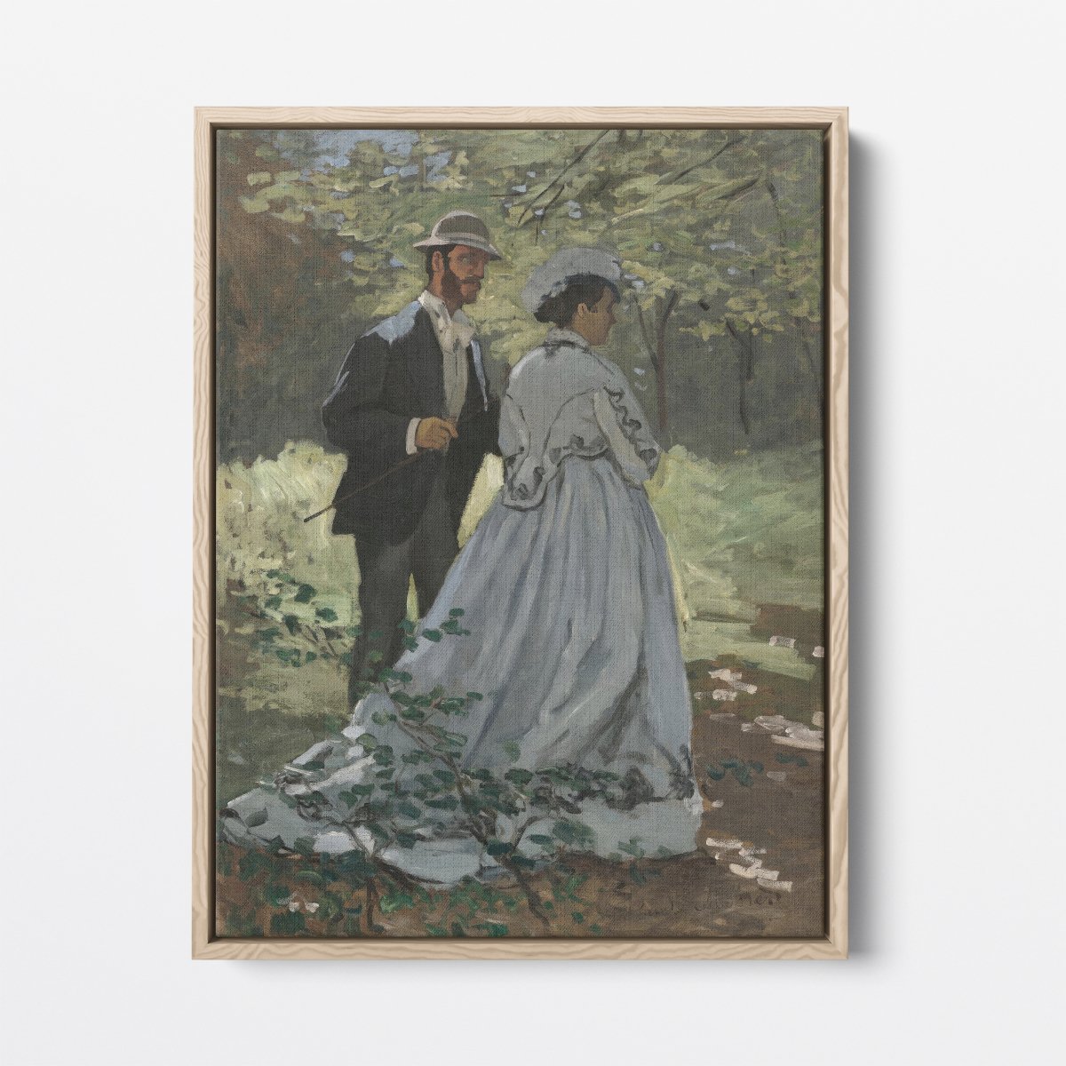 Bazille and Camille | Claude Monet | Ave Legato Art Prints