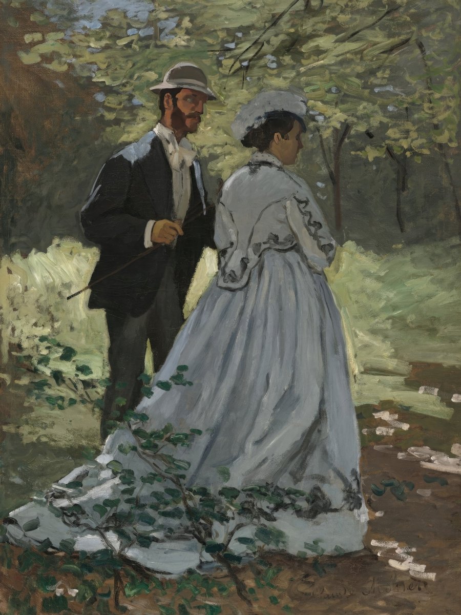 Bazille and Camille | Claude Monet | Ave Legato Art Prints