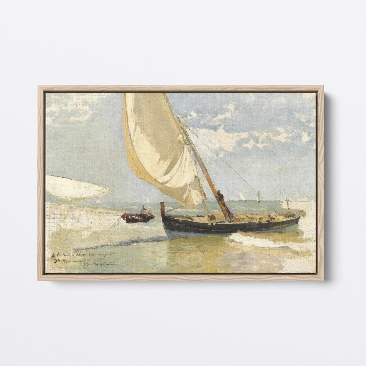 Beach Study | Joaquín Sorolla | Ave Legato Art Prints