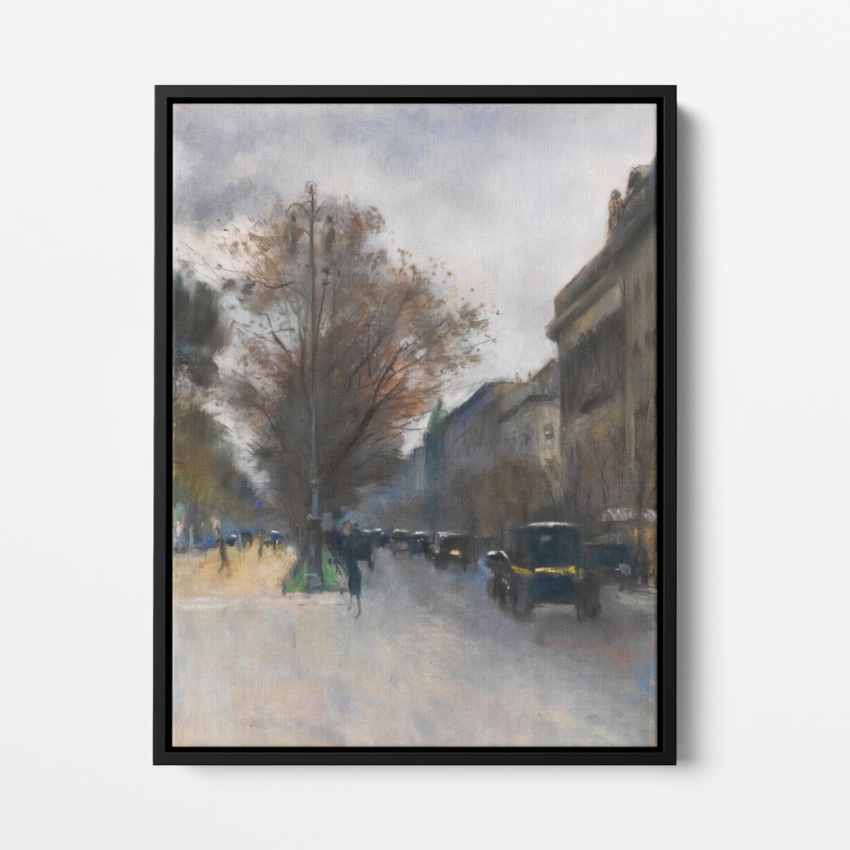 Berlin Street Scene in Autumn | Lesser Ury | Ave Legato Art Prints