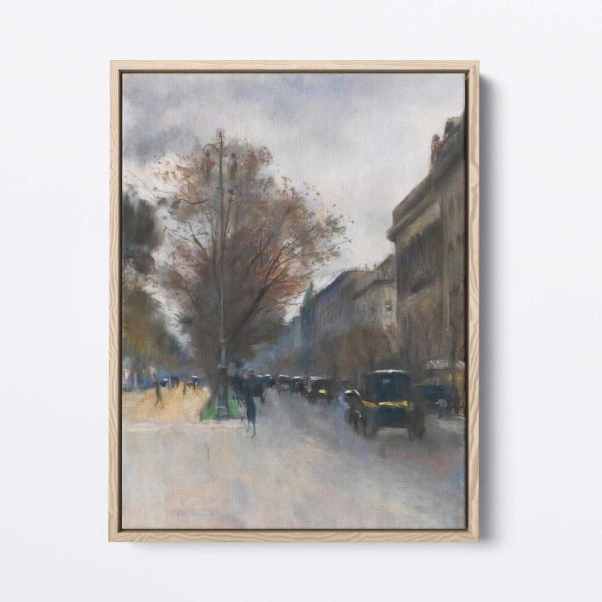 Berlin Street Scene in Autumn | Lesser Ury | Ave Legato Art Prints