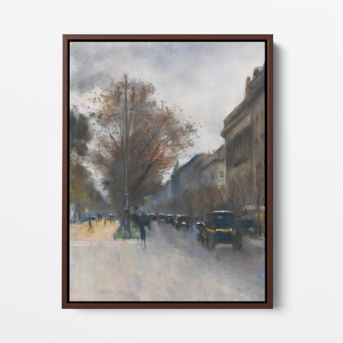 Berlin Street Scene in Autumn | Lesser Ury | Ave Legato Art Prints