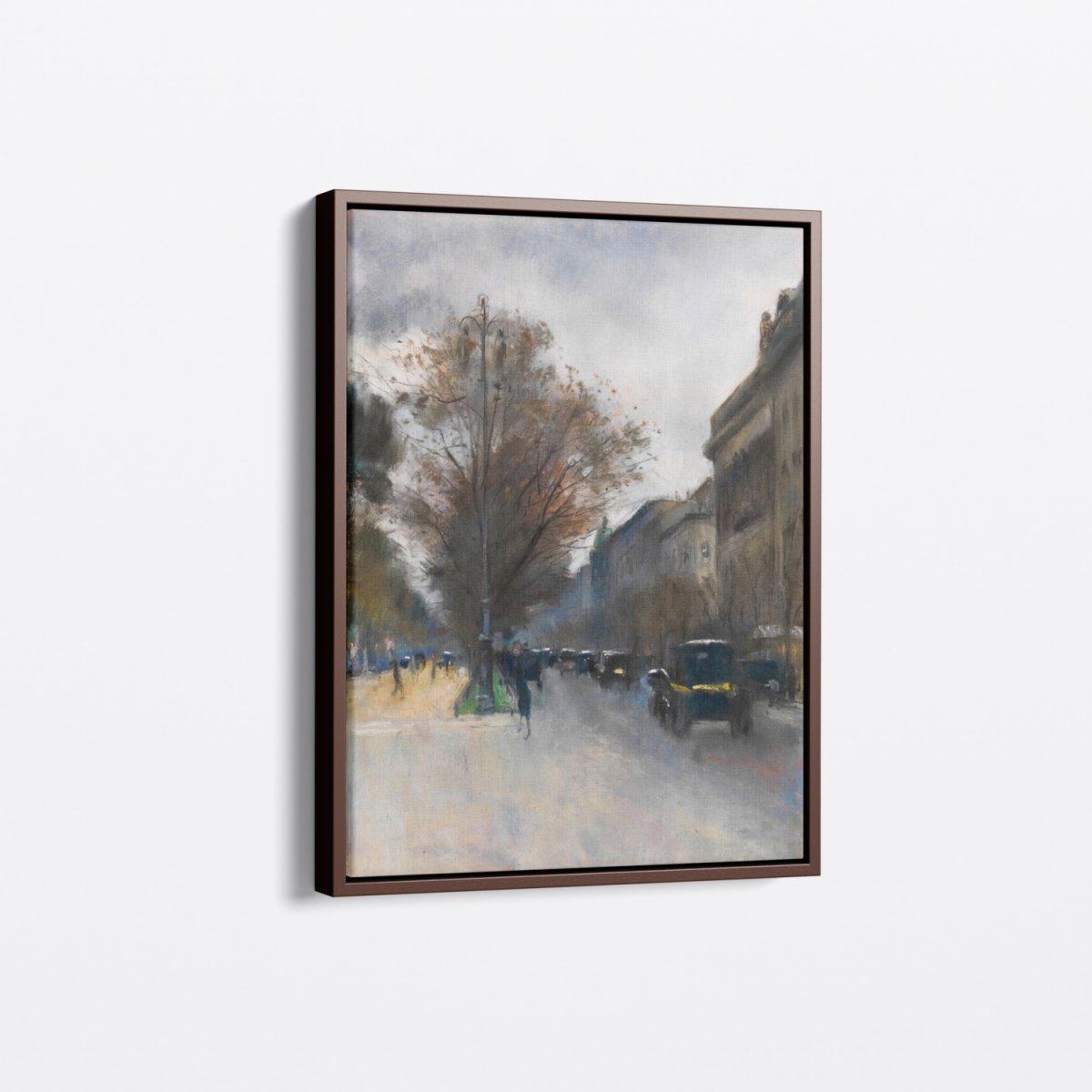 Berlin Street Scene in Autumn | Lesser Ury | Ave Legato Art Prints