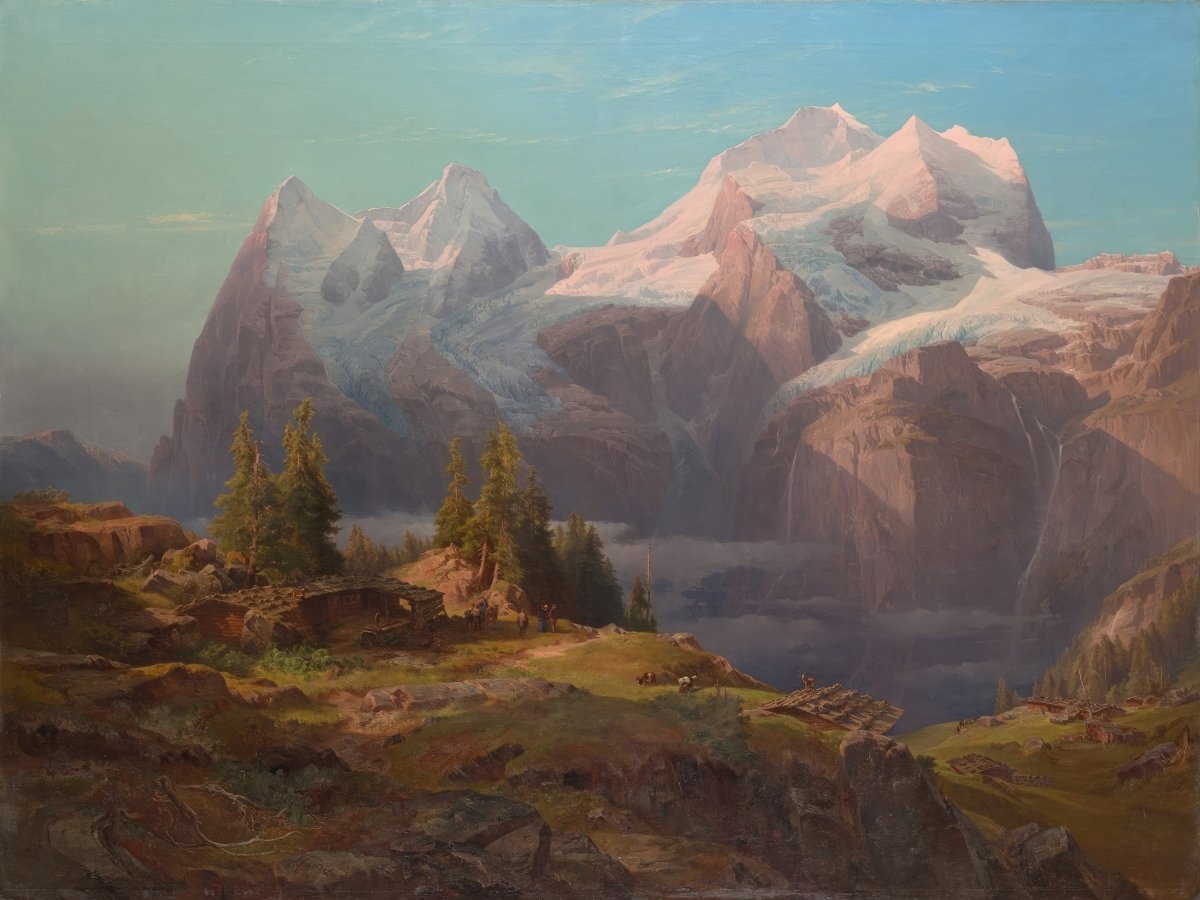 Bernese Alps | Anton Hansch | Ave Legato Art Prints