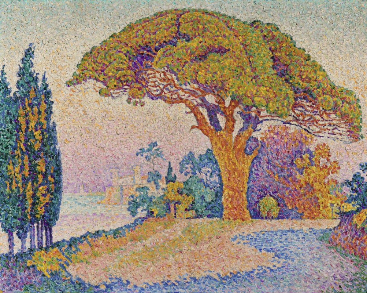 Bertaud's Pine | Paul Signac | Ave Legato Art Prints