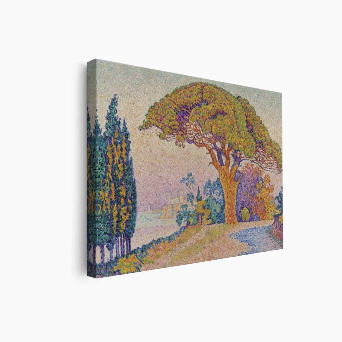 Bertaud's Pine | Paul Signac | Ave Legato | Canvas Art Prints | Vintage Artwork