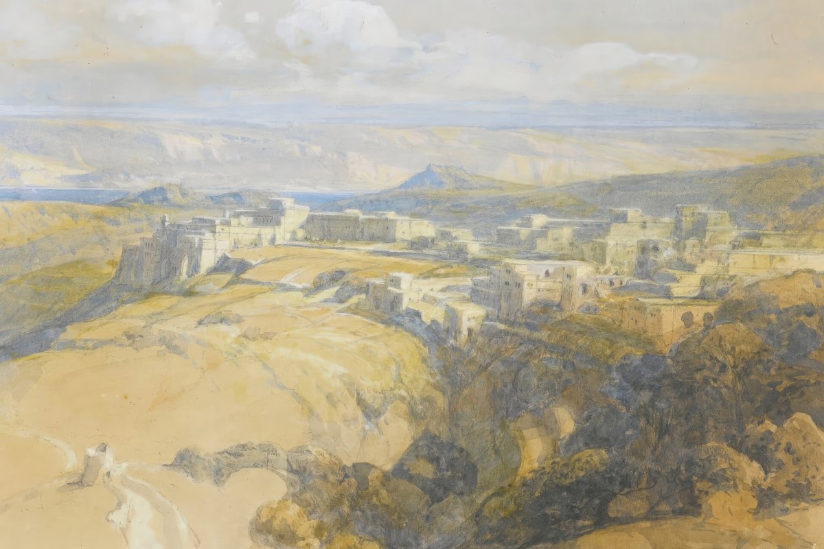 Bethlehem, Looking Towards The Dead Sea | David Roberts | Ave Legato Art Prints