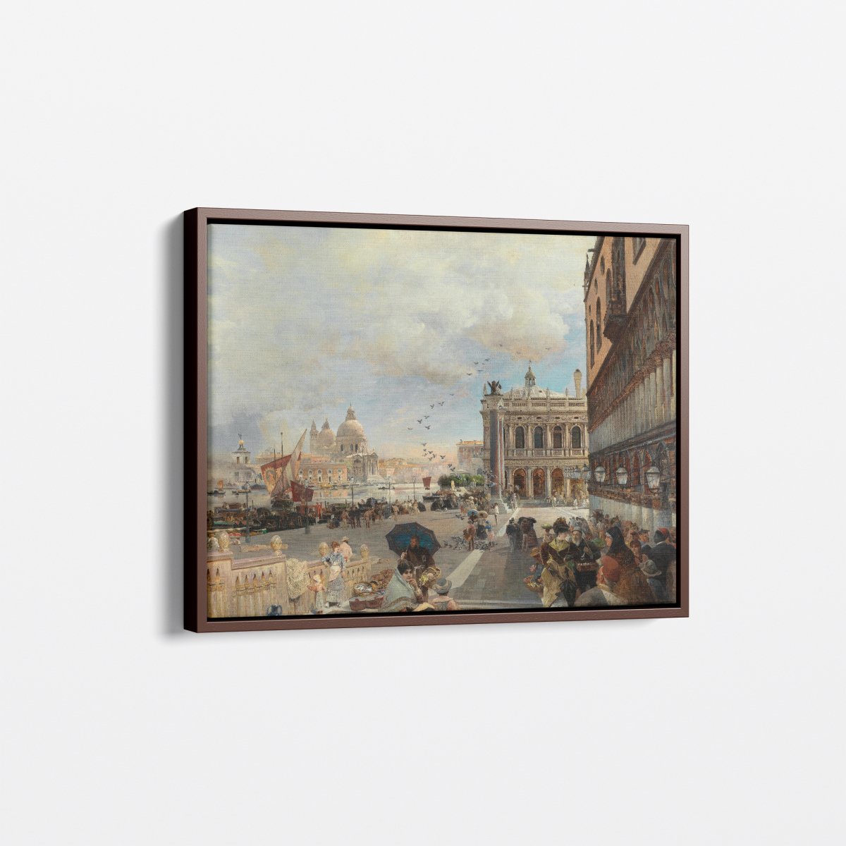 Biblioteca Marciana | Oswald Achenbach | Ave Legato Art Prints