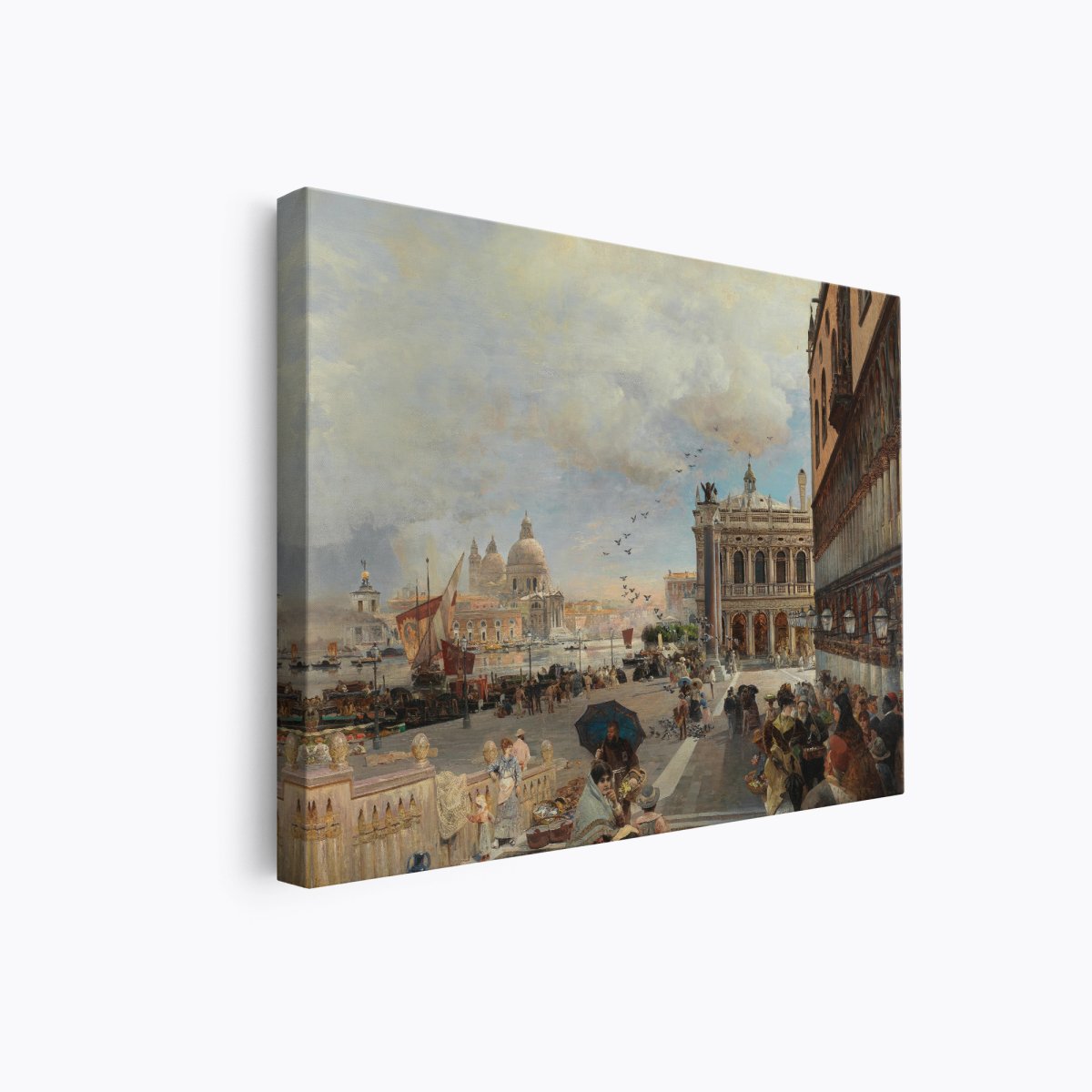 Biblioteca Marciana | Oswald Achenbach | Ave Legato Art Prints