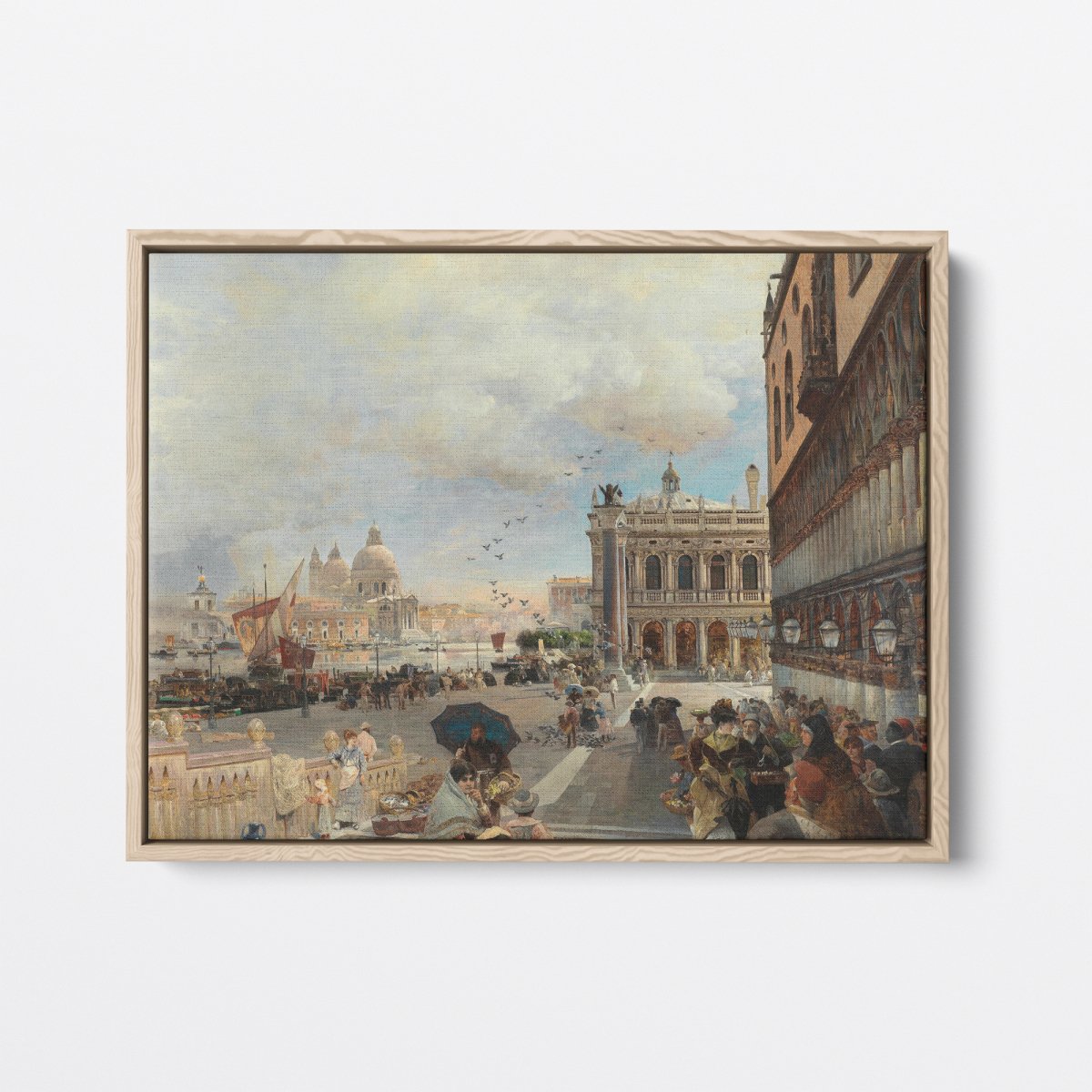 Biblioteca Marciana | Oswald Achenbach | Ave Legato Art Prints