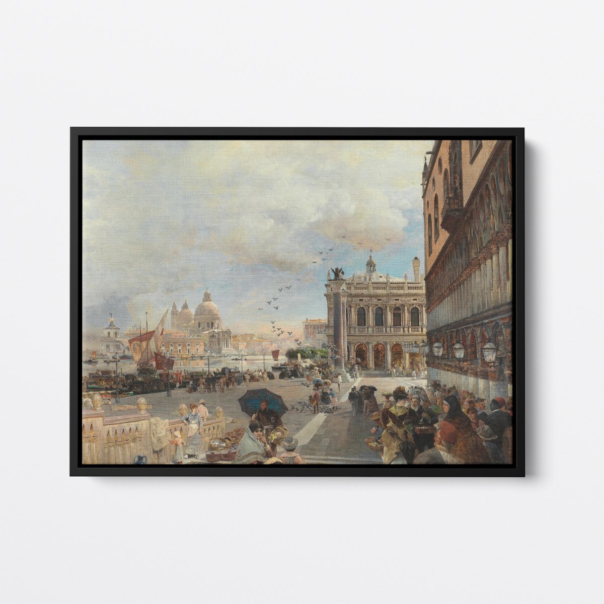 Biblioteca Marciana | Oswald Achenbach | Ave Legato Art Prints