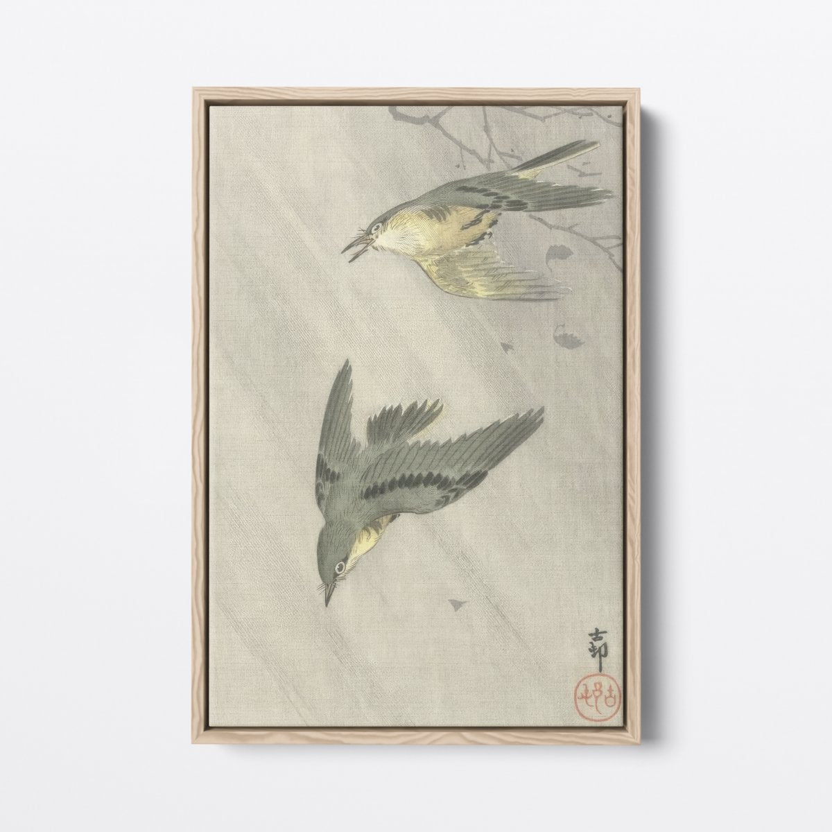 Bird Diving | Ohara Koson | Ave Legato Art Prints