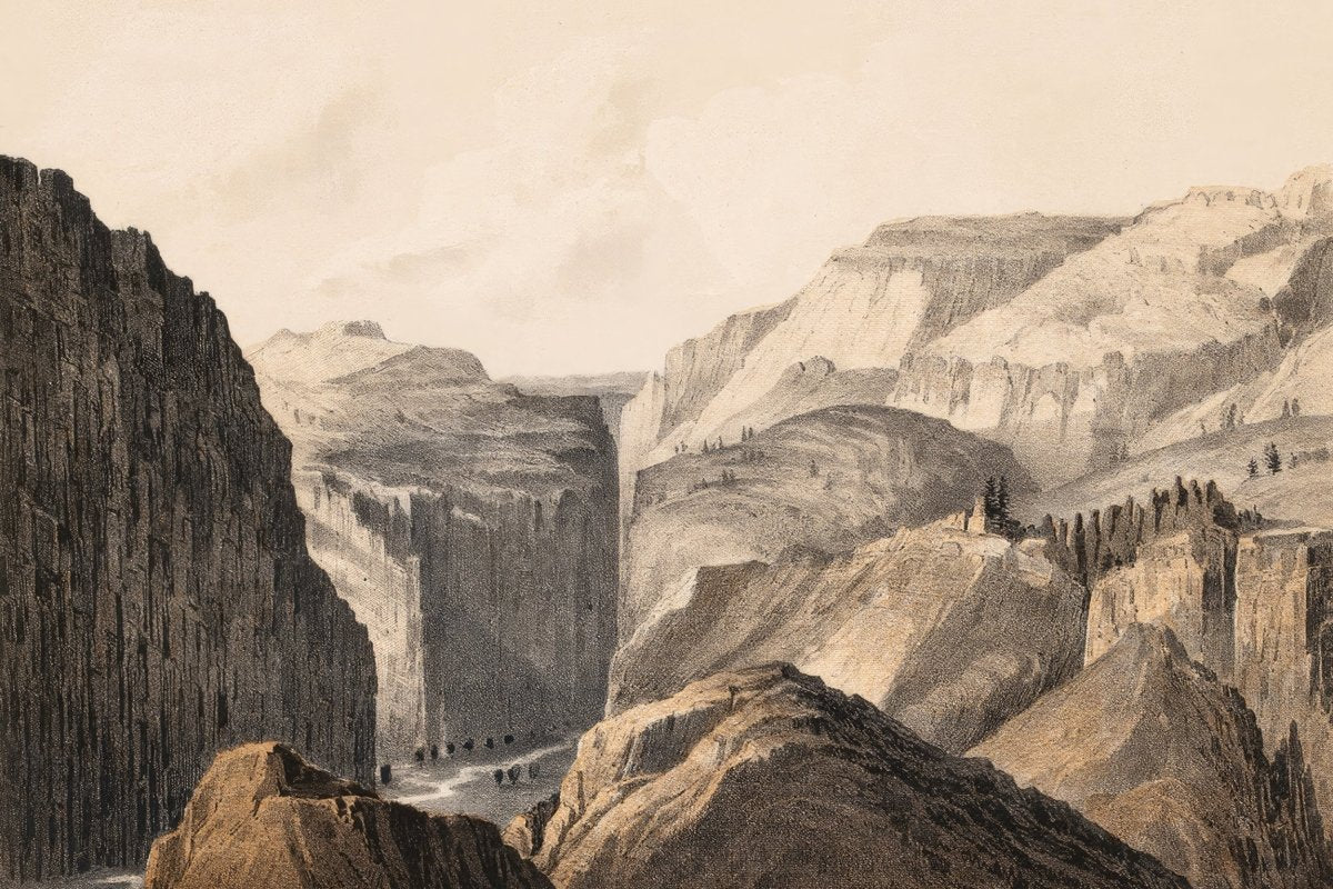 Black Canyon, Colorado | Friedrich von Egloffstein | Ave Legato Art Prints