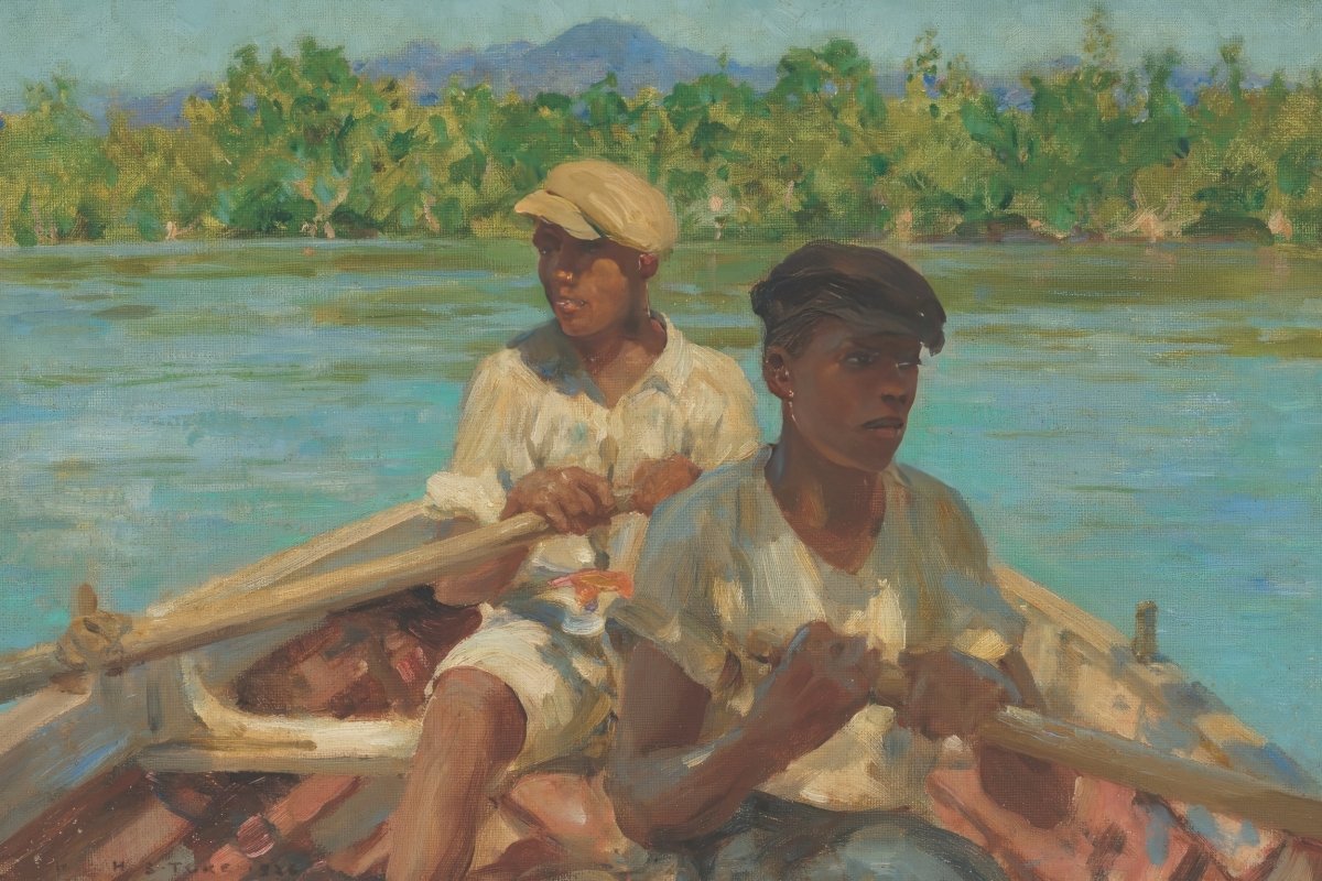 Black River Boatmen, Jamaica | Henry Tuke | Ave Legato Art Prints