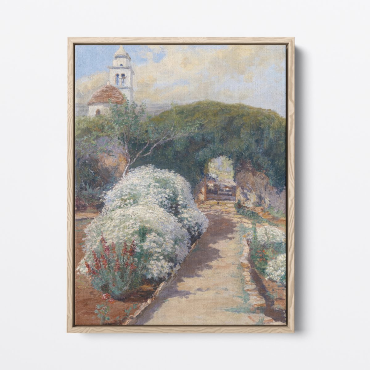 Blossoming Monastery Garden | Menci Crnčić | Ave Legato Art Prints