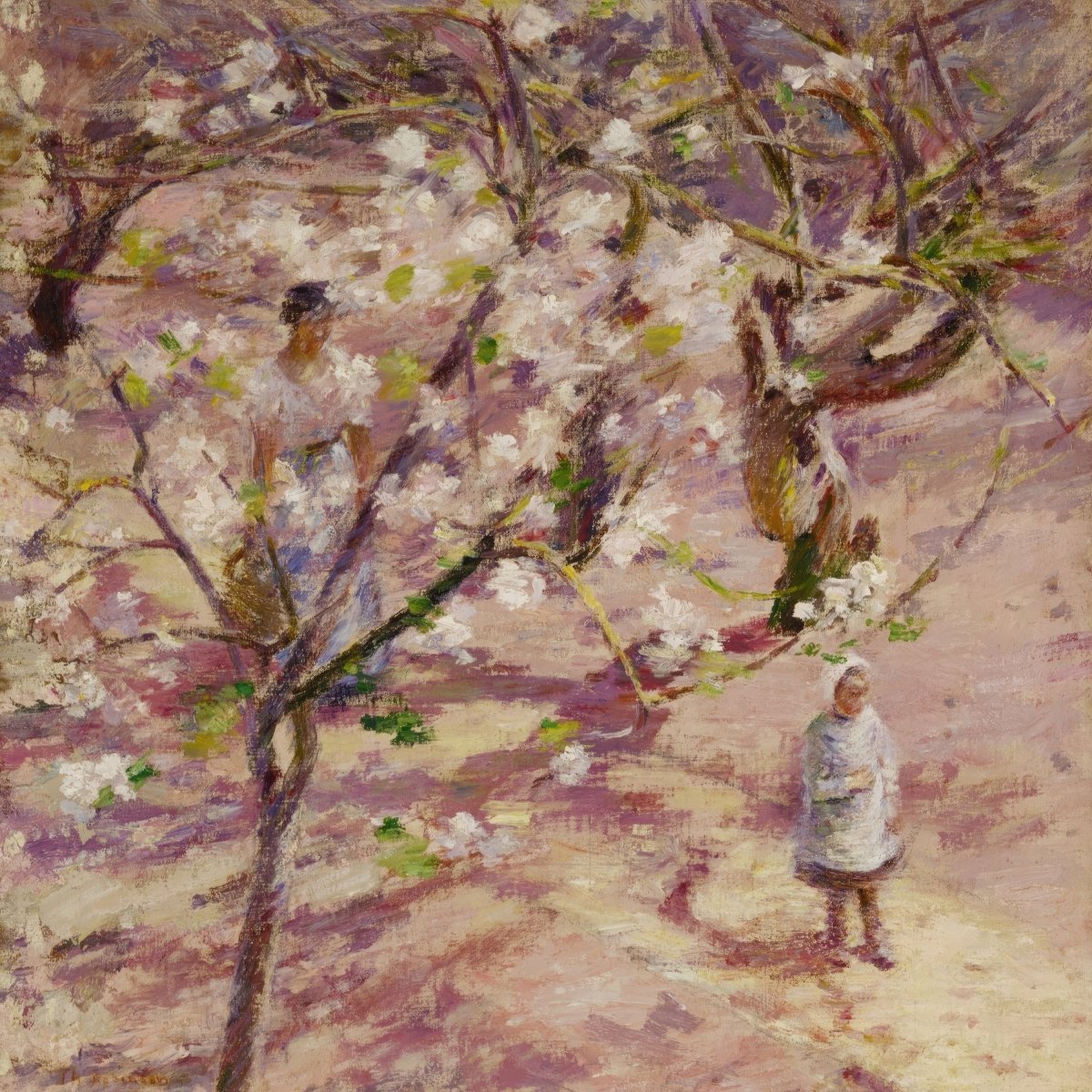 Blossoms at Giverny | Theodore Robinson | Ave Legato Art Prints