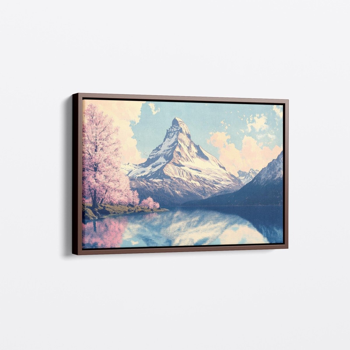 Blossoms by the Matterhorn | Ave Legato | Ave Legato Art Prints