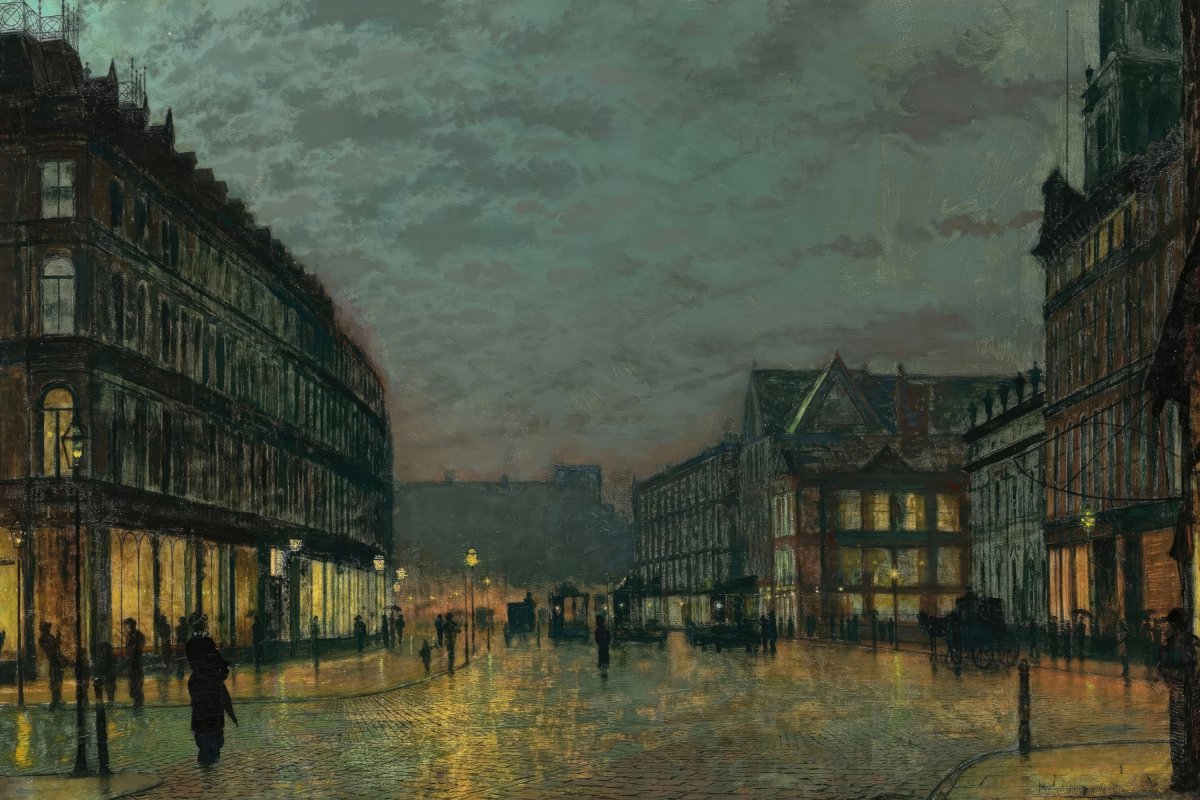 Boar Lane, Leeds | John Grimshaw | Ave Legato Art Prints