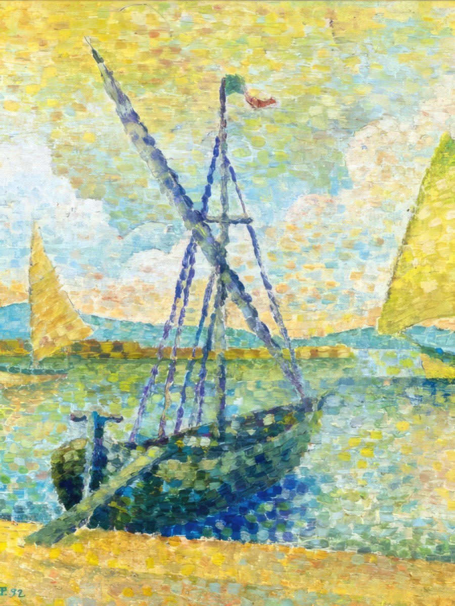 Boat at St. Tropez | Leon Pourtau | Ave Legato Art Prints