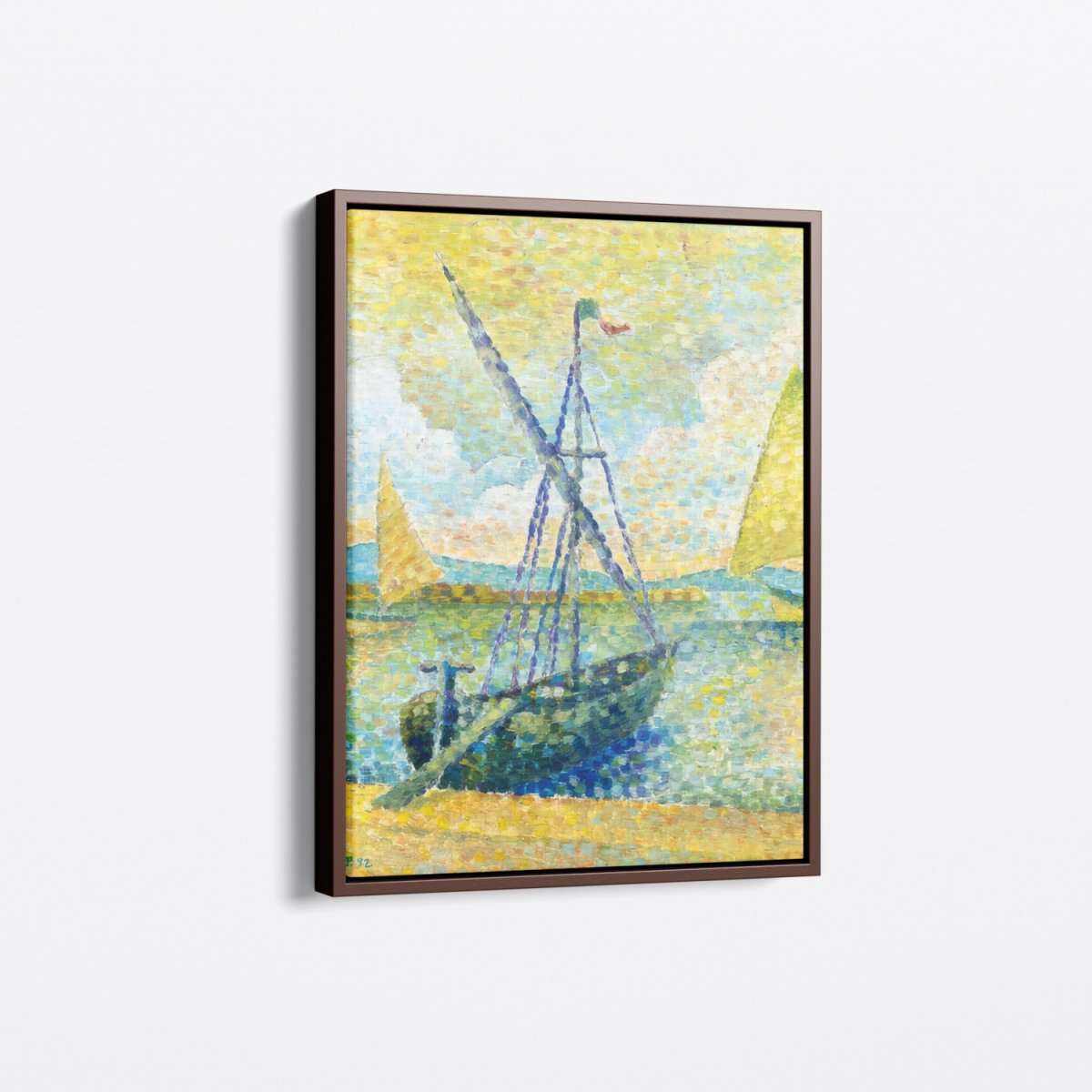 Boat at St. Tropez | Leon Pourtau | Ave Legato Art Prints