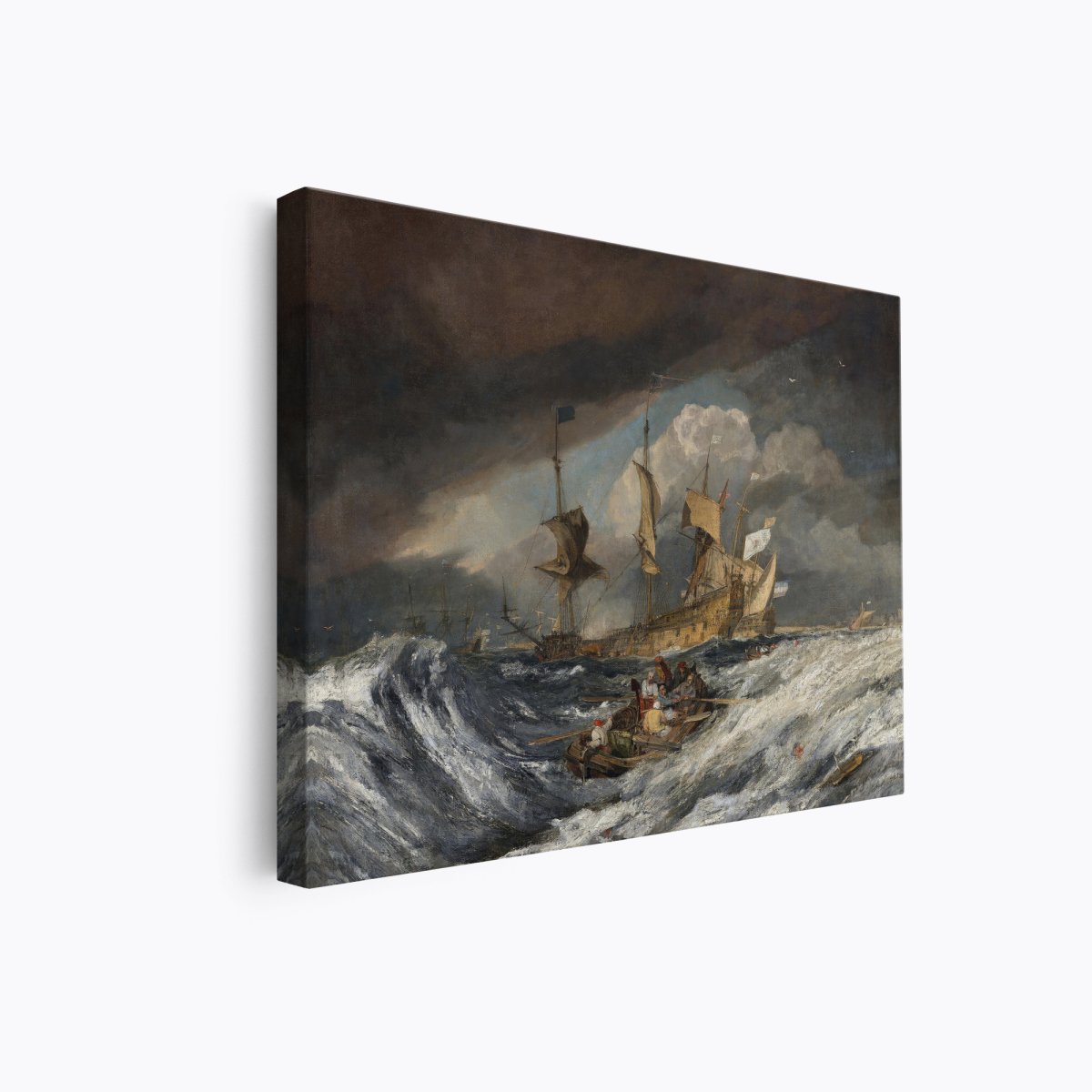 Boats Carrying Out Anchors | J.M.W. Turner | Ave Legato Art Prints