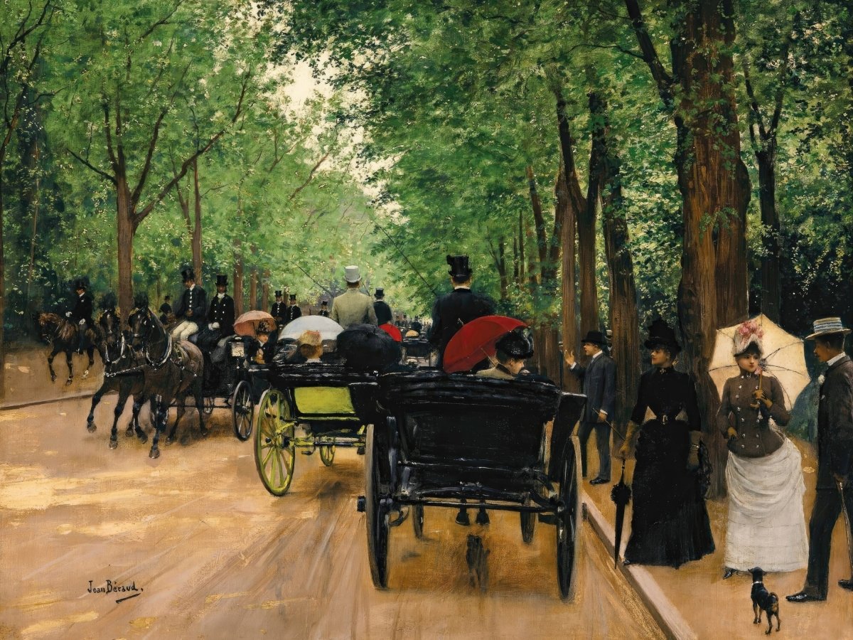 Bois de Boulogne | Jean Béraud | Ave Legato Art Prints