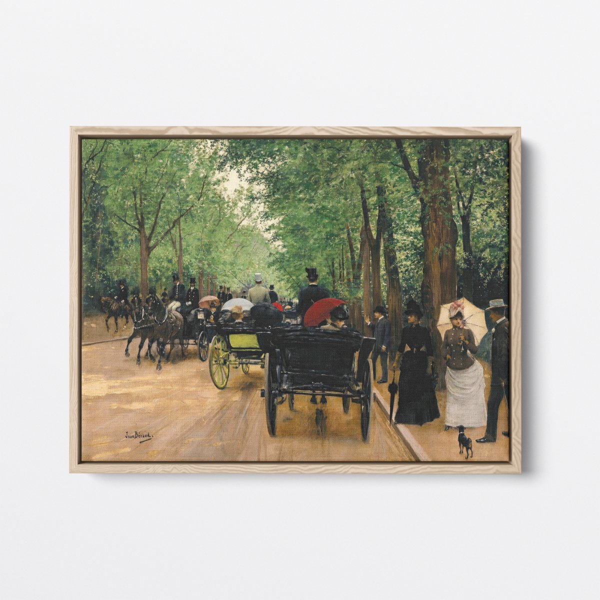 Bois de Boulogne | Jean Béraud | Ave Legato Art Prints