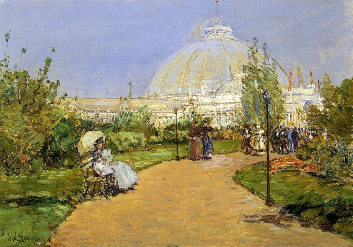 Botanical Building, Columbian Exposition | Childe Hassam | Ave Legato Art Prints