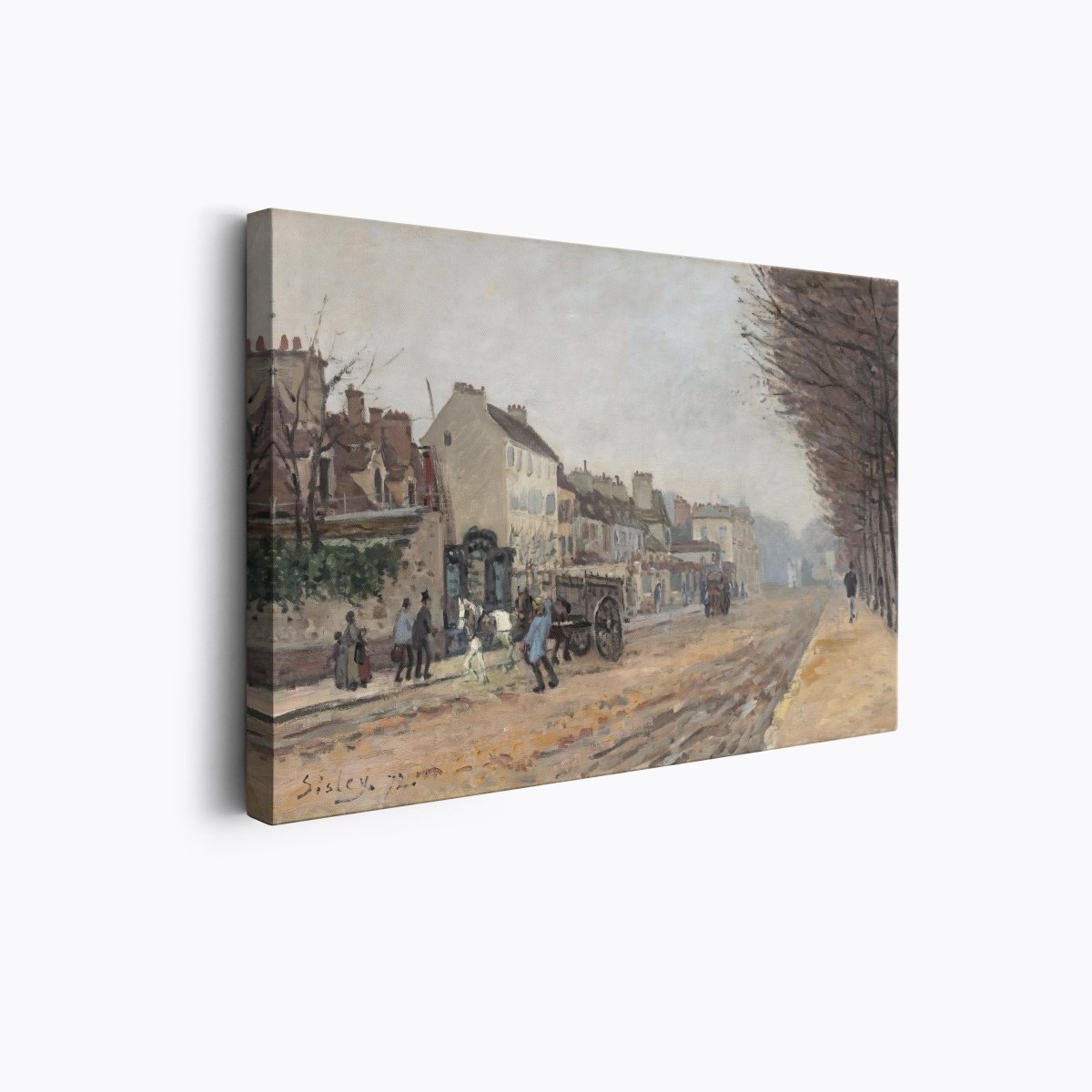 Boulevard Héloïse, Argenteuil | Alfred Sisley | Ave Legato Art Prints