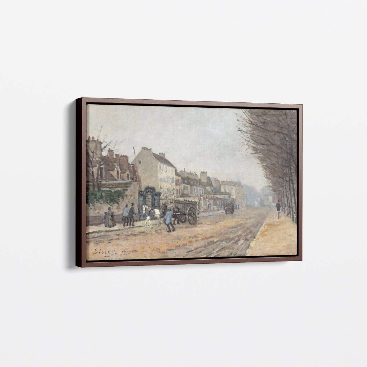 Boulevard Héloïse, Argenteuil | Alfred Sisley | Ave Legato Art Prints